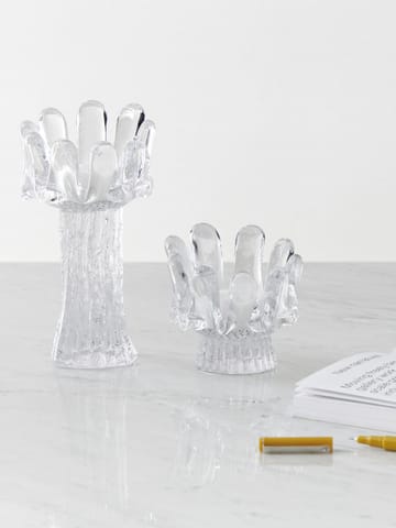 Sunflower 烛台 18 cm - 透明 - Kosta Boda