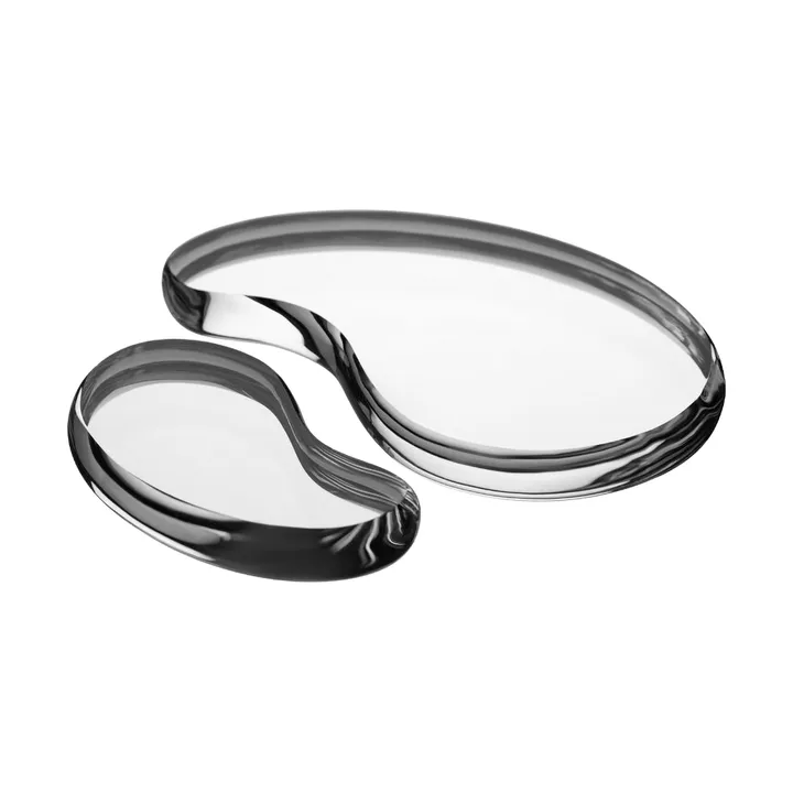 Tears of joy decorative object 2件 - 银色 - Kosta Boda