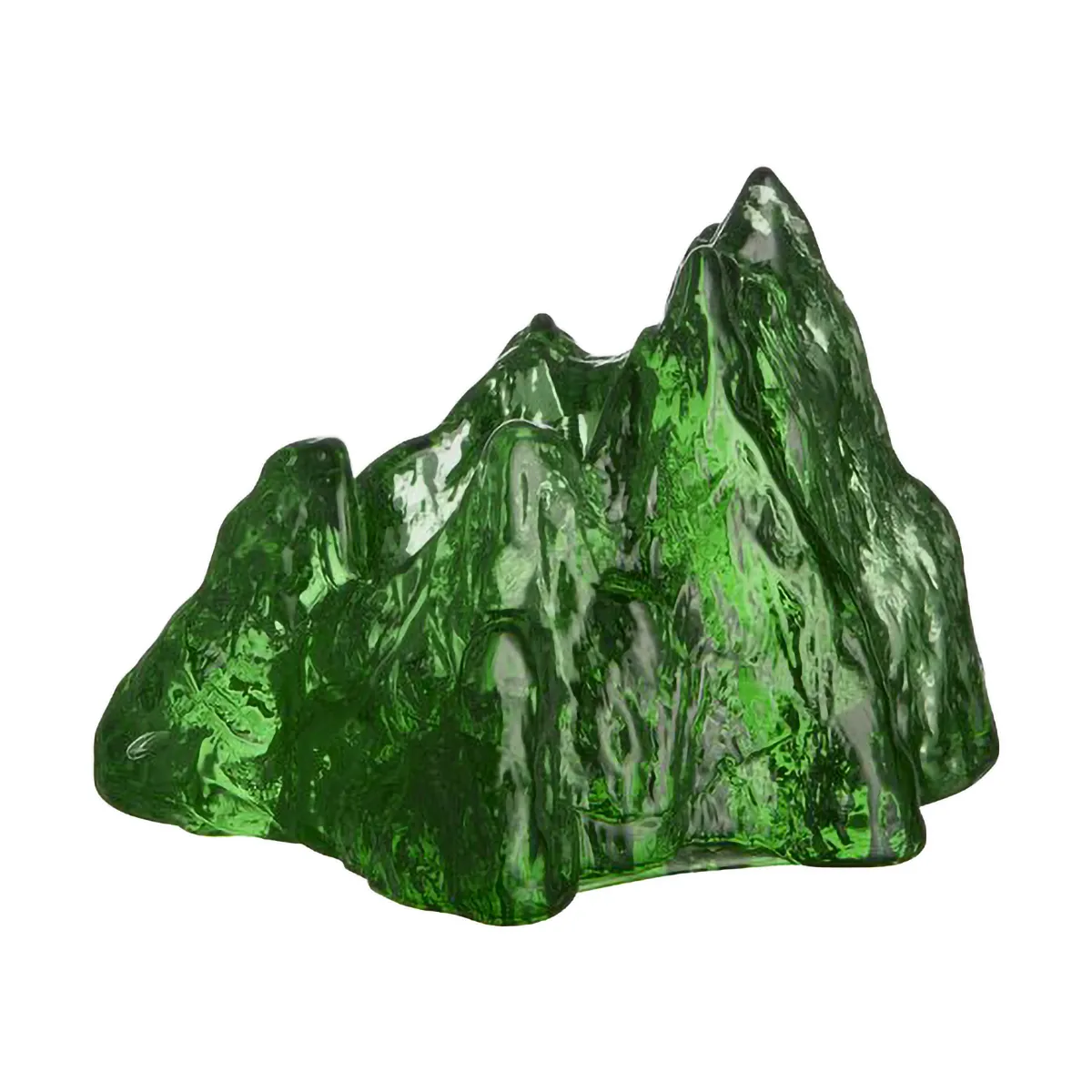 The Rock votive 91 mm, Emerald 绿色 Kosta Boda