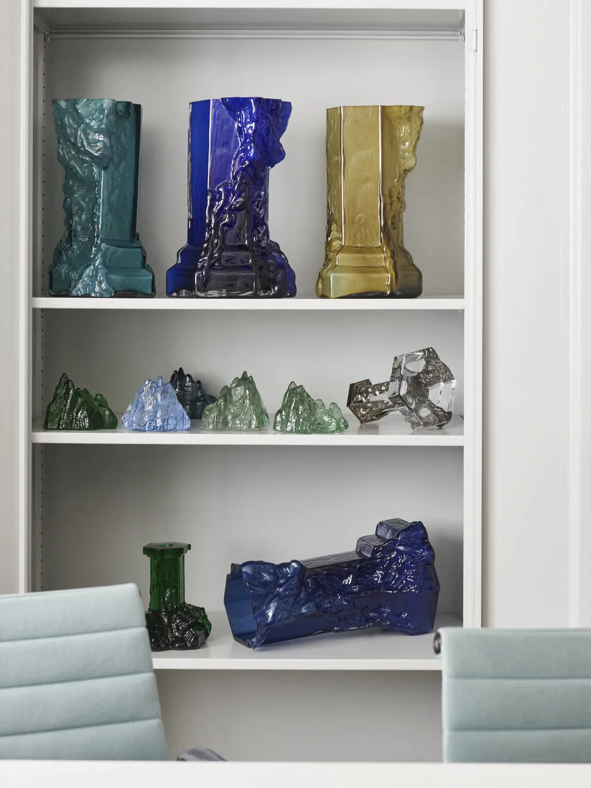 The Rock votive 91 mm, Emerald 绿色 Kosta Boda