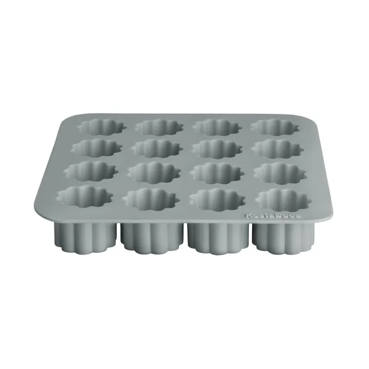 Viva 冰块盘16格130ml - 无烟煤色 - Kosta Boda