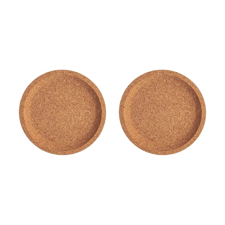 Viva cork coasters Ø10.9 cm 两件套装 - 褐色 - Kosta Boda