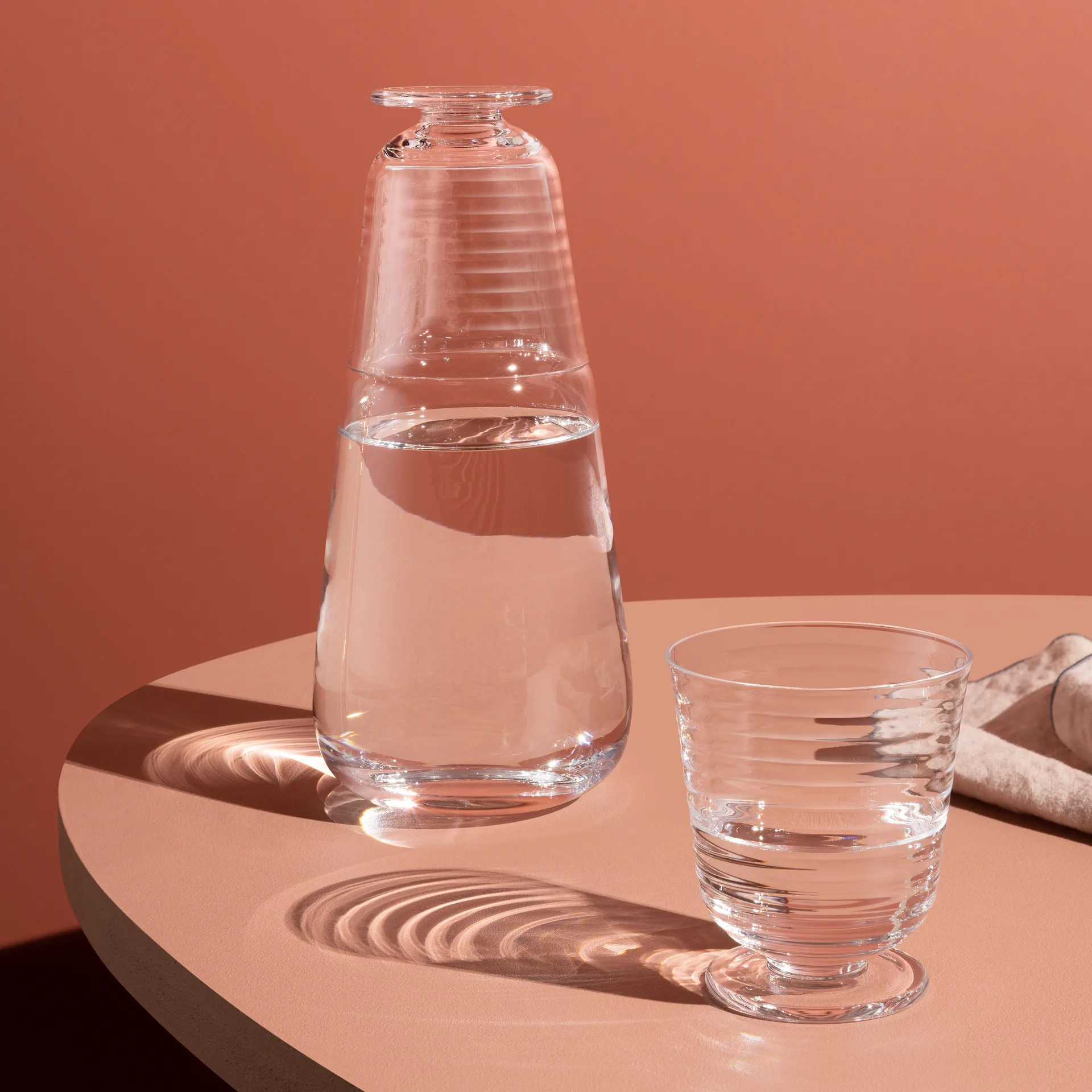 Viva glass on foot 20 cl 两件套装, Clear Kosta Boda