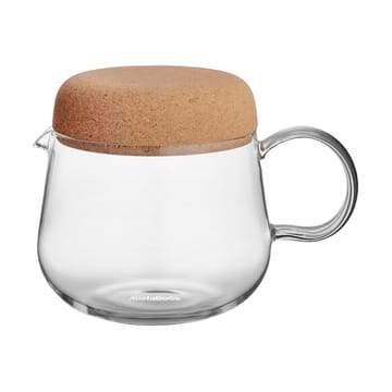 Viva 茶壶 with cork lid 1.2 L - 透明 - Kosta Boda