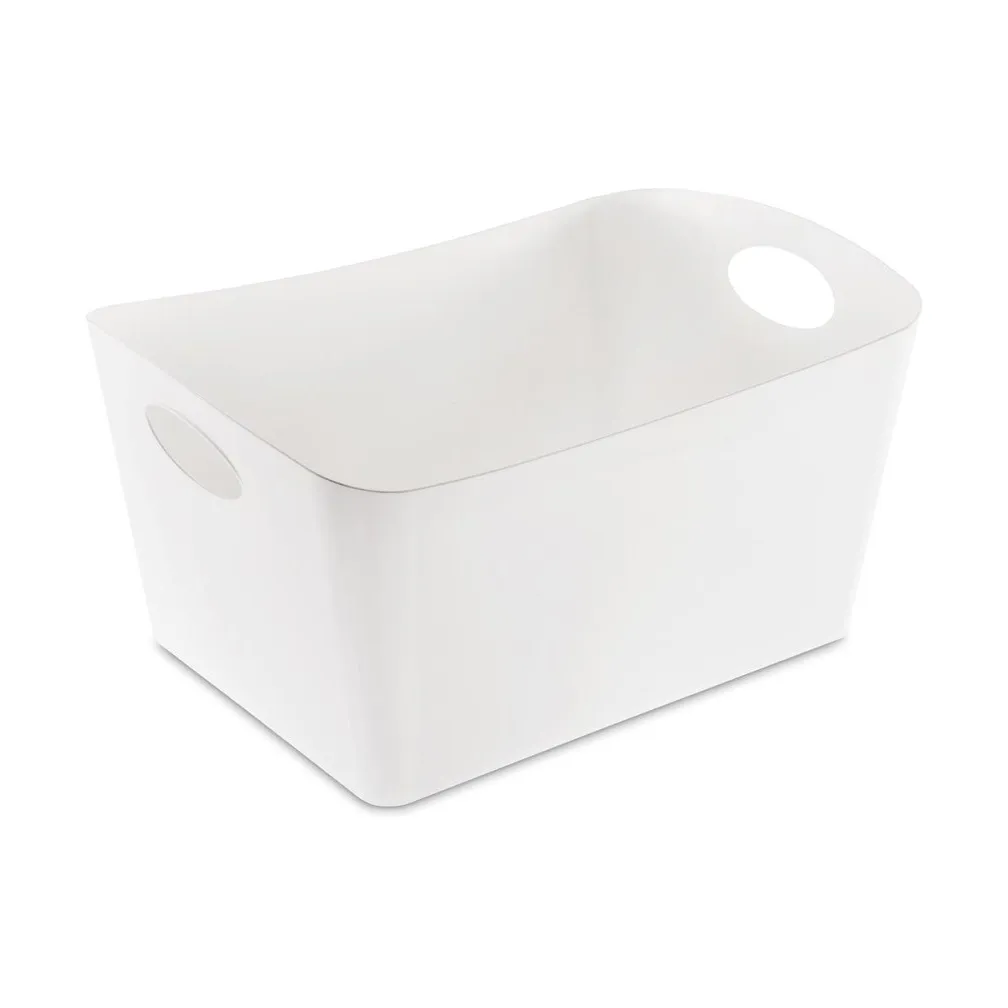 Boxxx 收纳盒 L 15升, 再生白色 Koziol