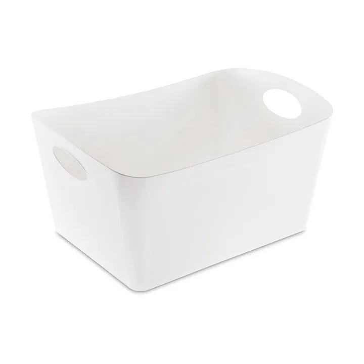 Boxxx 收纳盒 L 15升 - 再生白色 - Koziol