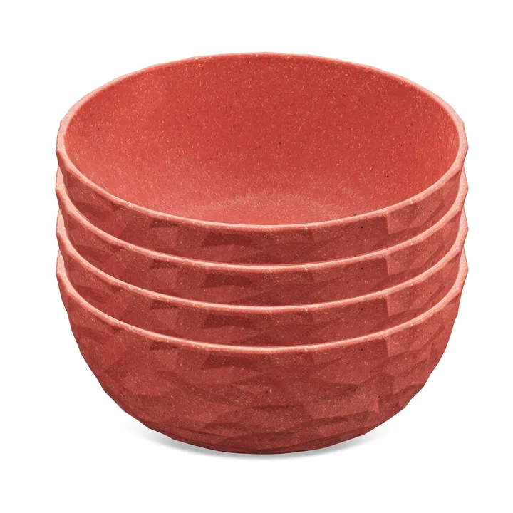 Club 碗 Ø16.2cm 4只装 - 自然珊瑚色 - Koziol