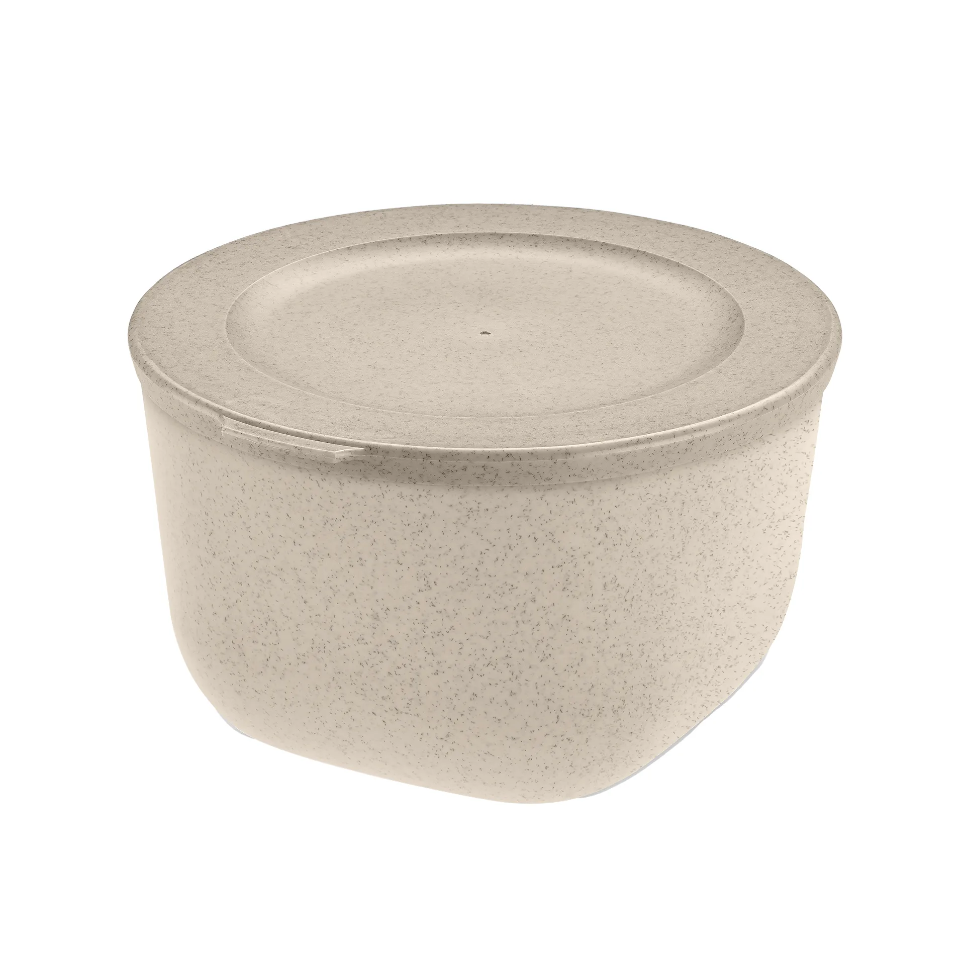 Connect 碗 （含盖子） 1 L biocircular thermoplastic, Nature desert 沙色 Koziol