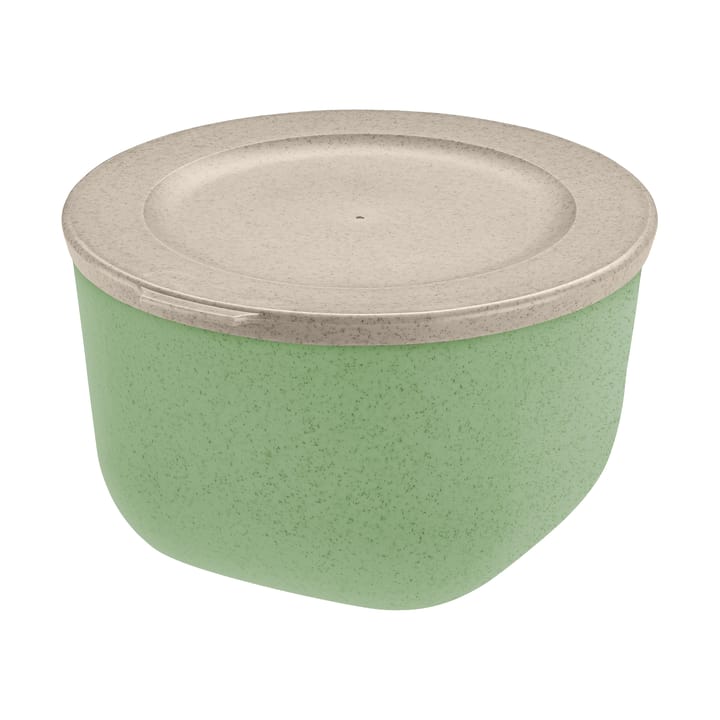 Connect 碗 （含盖子） 1 L biocircular thermoplastic - Nature leaf 绿色 - Koziol