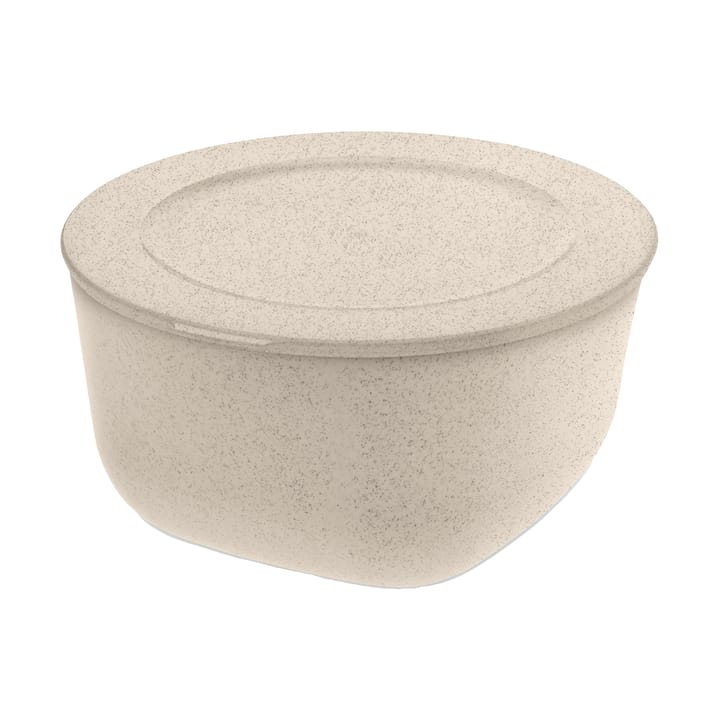 Connect 碗/碗 （含盖子） 2 L biocircular thermoplastic - Nature desert 沙色 - Koziol