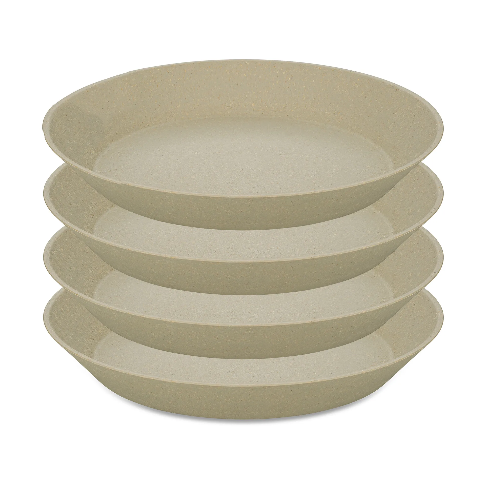 Connect 深盘 Ø24cm 4只装, Natural desert sand Koziol