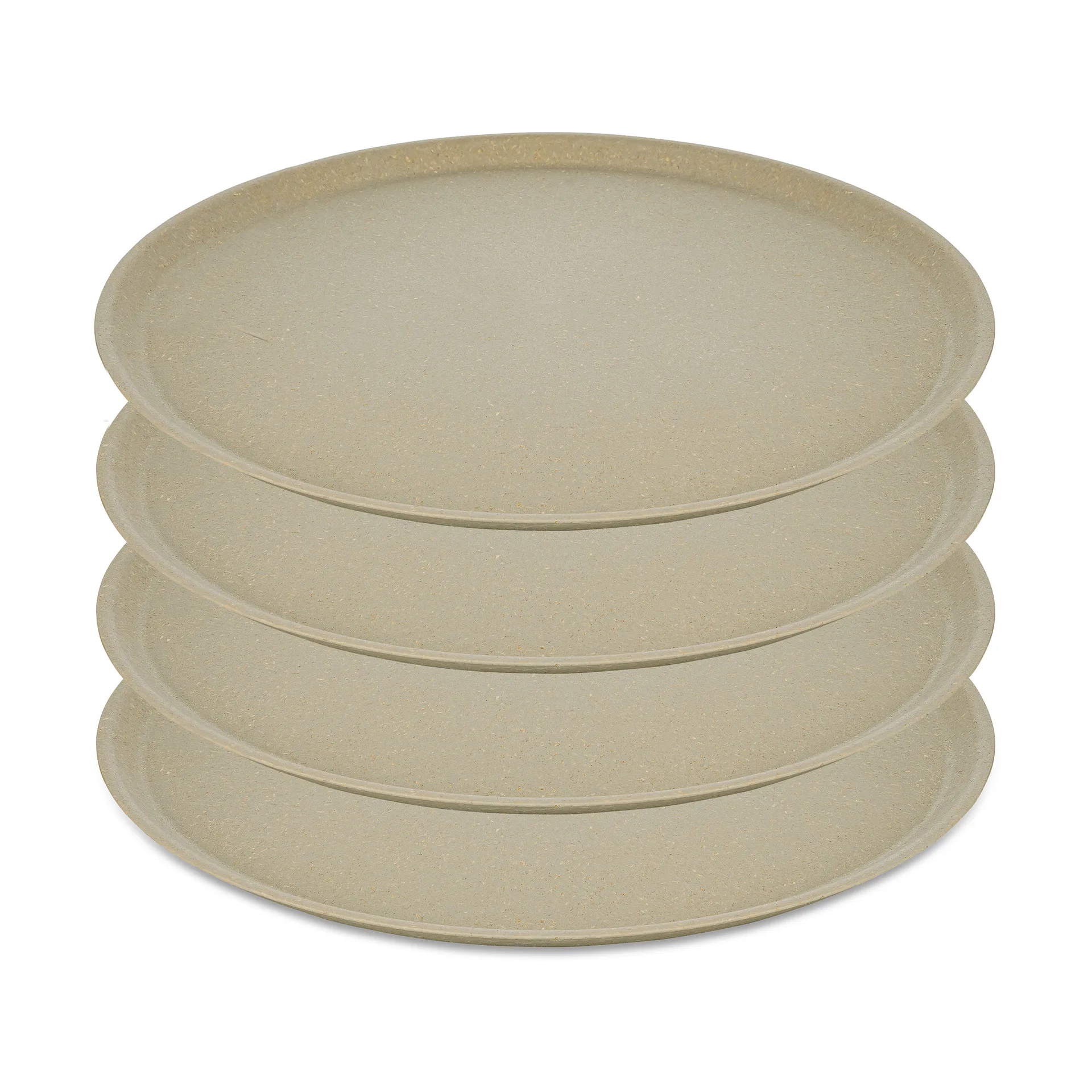 Connect 盘 Ø25.5cm 4只装, Natural desert sand Koziol