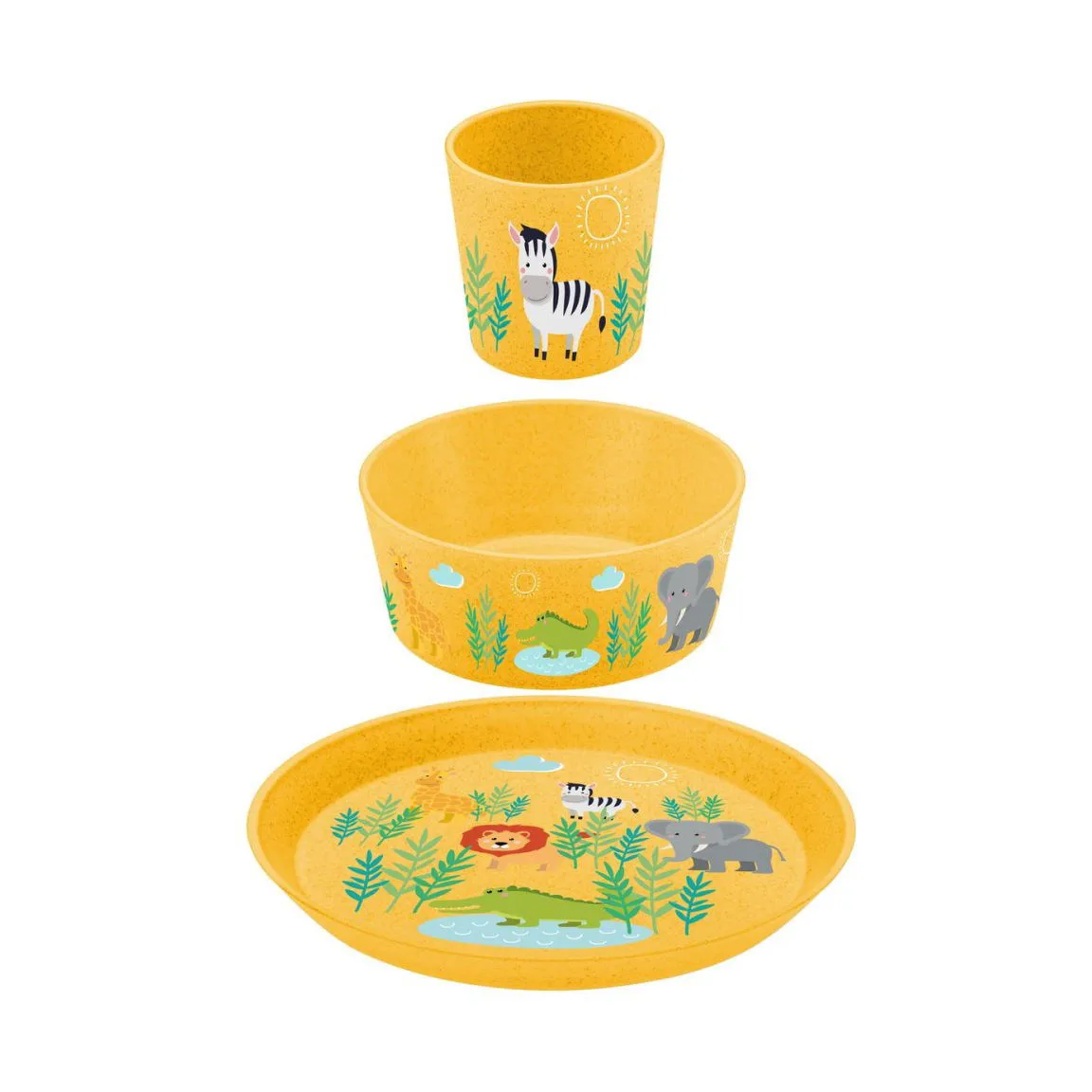 Connect儿童餐具 3件, Africa Koziol