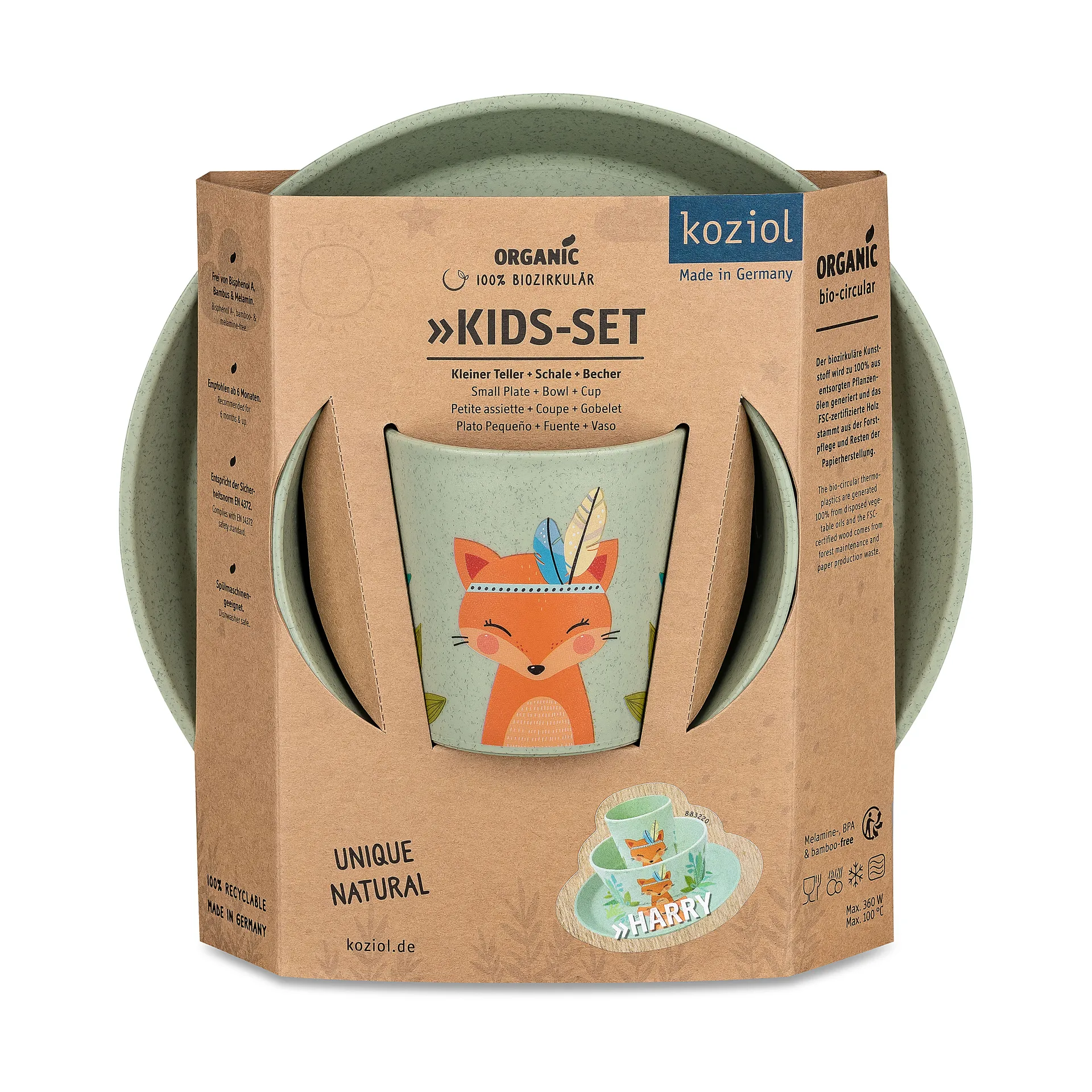 Connect 儿童餐具 3件, Harry Koziol