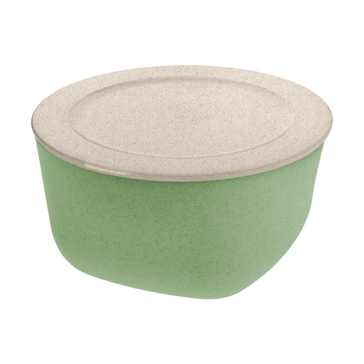 Connect 碗/basin （含盖子） 4 L biocircular thermoplastic - Nature leaf 绿色 - Koziol