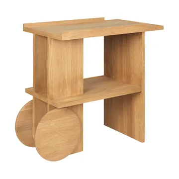 Axis 小边桌 42x80 cm - Warm 漆橡木 - Kristina Dam Studio