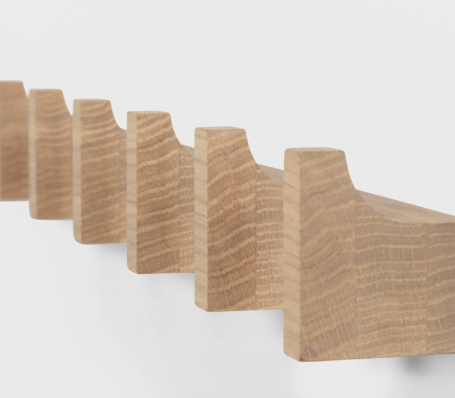 Column 衣帽架49cm, 浅色涂油橡木 Kristina Dam Studio