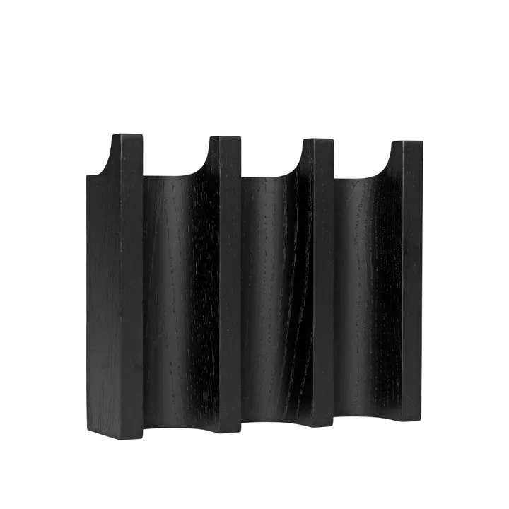 Column 衣架 - 橡木黑色_lacquered - Kristina Dam Studio