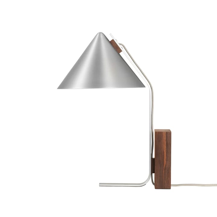 Cone 台灯 - Aluminum-核桃色 - Kristina Dam Studio