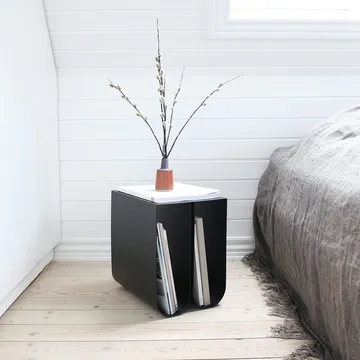 Curved 弧形造型北欧风格边几 - 米色 - Kristina Dam Studio