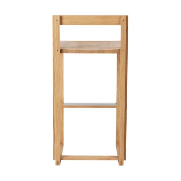 Outline bar 凳子 75 cm - Warm 漆橡木–拉丝不锈钢 - Kristina Dam Studio