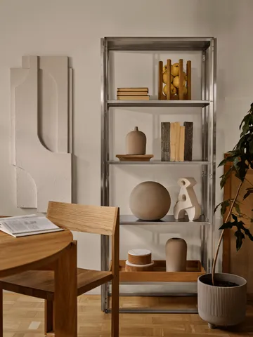 Serif Relief wall 装饰 L - 米白色 - Kristina Dam Studio