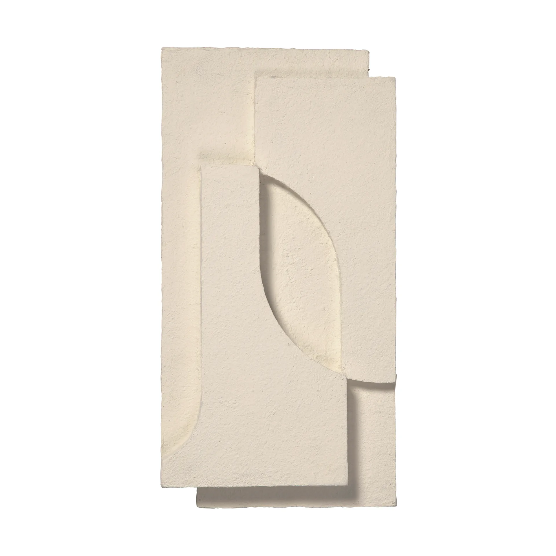 Serif Relief 墙面装饰 小号, 米白色 Kristina Dam Studio
