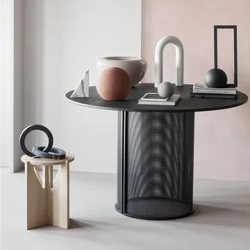 Stool 圆形凳 - 橡木色, Ø36x42 cm - Kristina Dam Studio