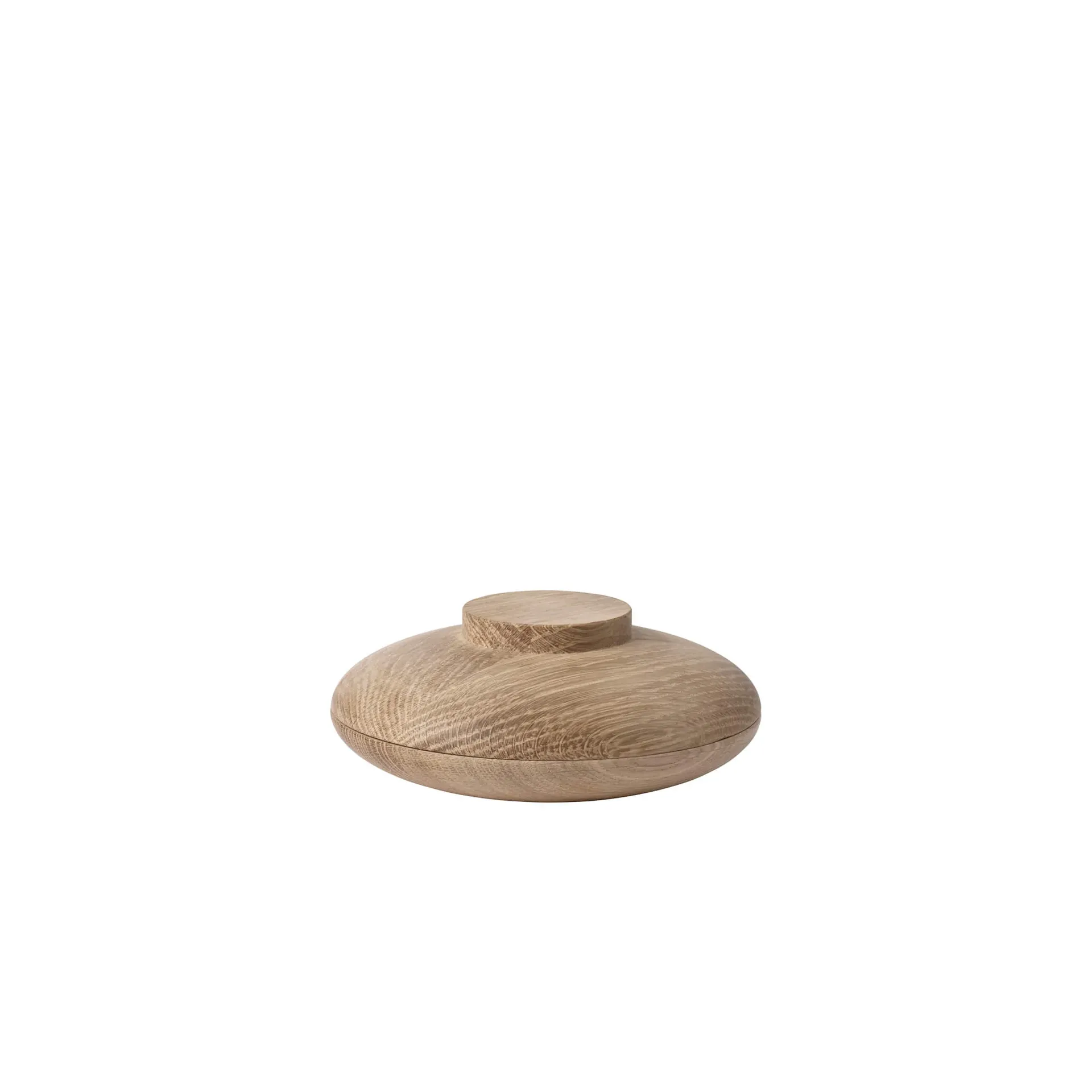 Wooden Galaxy实木星系纹碗Ø16x7cm, 橡木色 Kristina Dam Studio