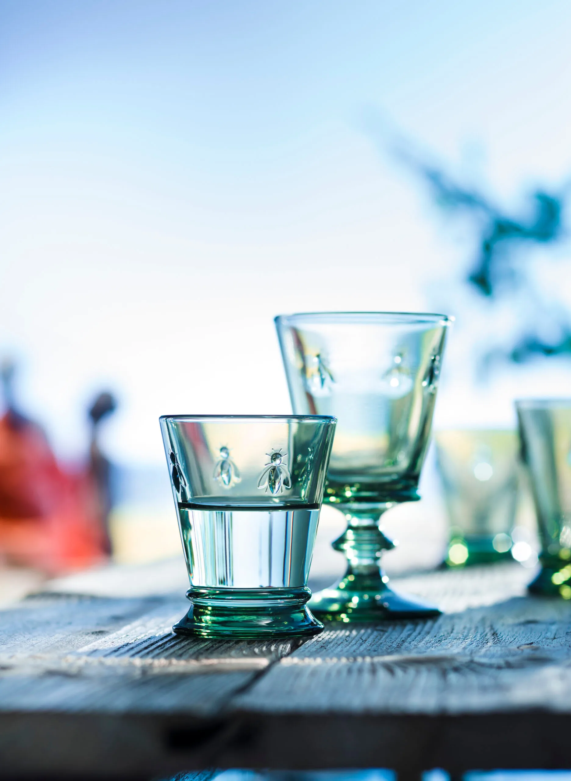 Abeille 红酒杯 24 cl 六件套装, 橄榄色 绿色 La Rochère