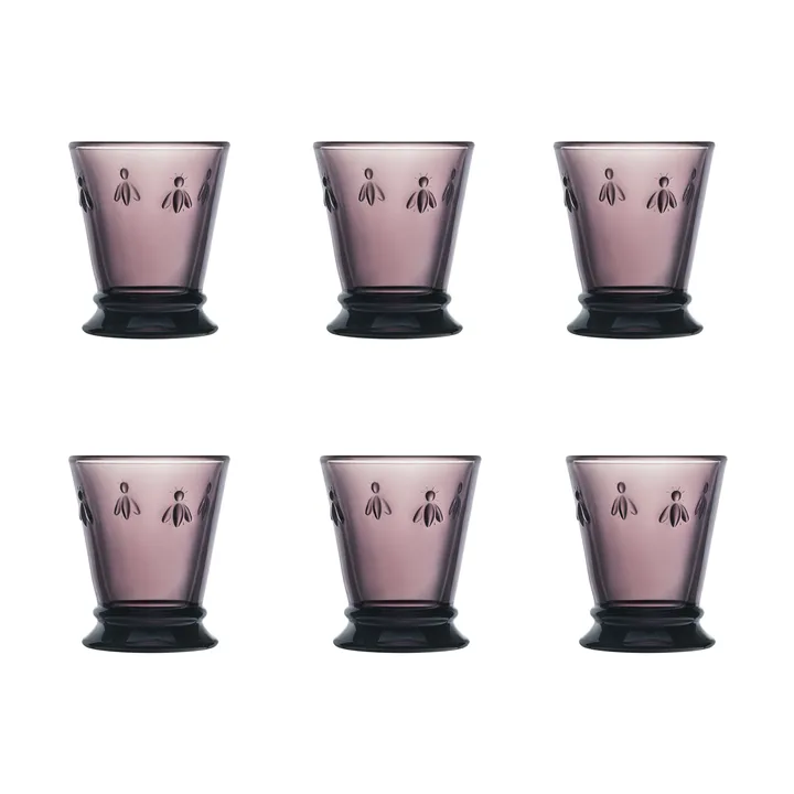 Abeille 水杯 260ml 6只装 - 深紫色 - La Rochère
