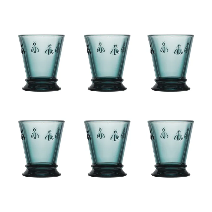 Abeille 水杯 260ml 6只装 - 深蓝色 - La Rochère