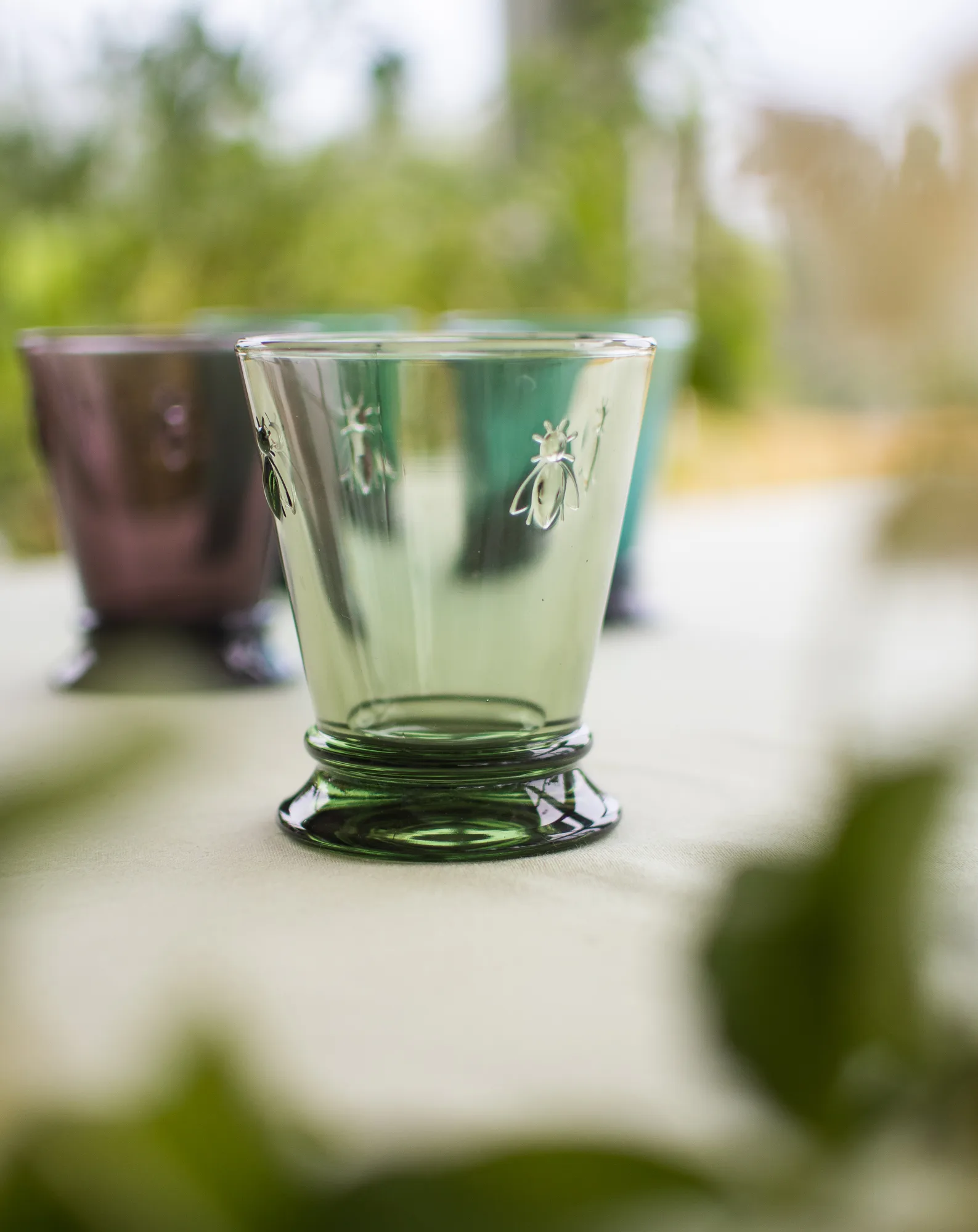 Abeille 水杯260ml 6只装, 橄榄绿 La Rochère