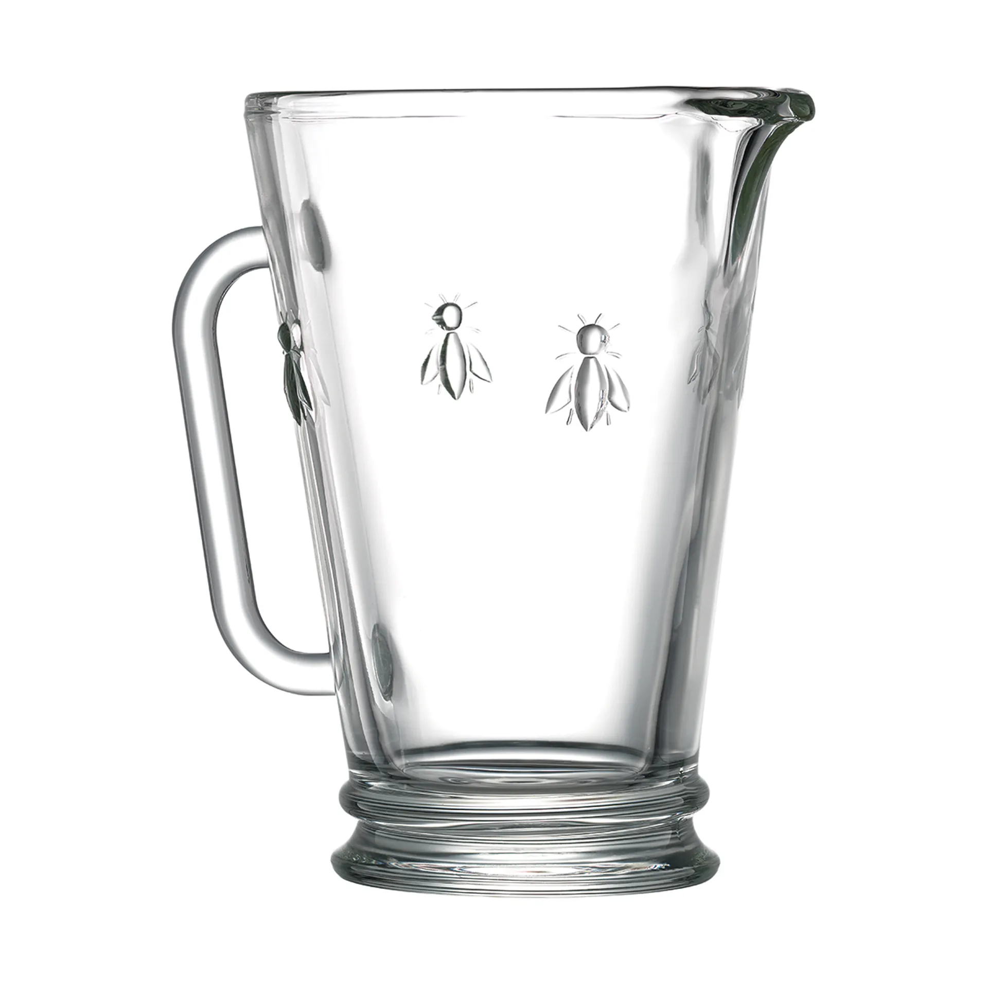 Abeille pitcher 1 L, Clear La Rochère