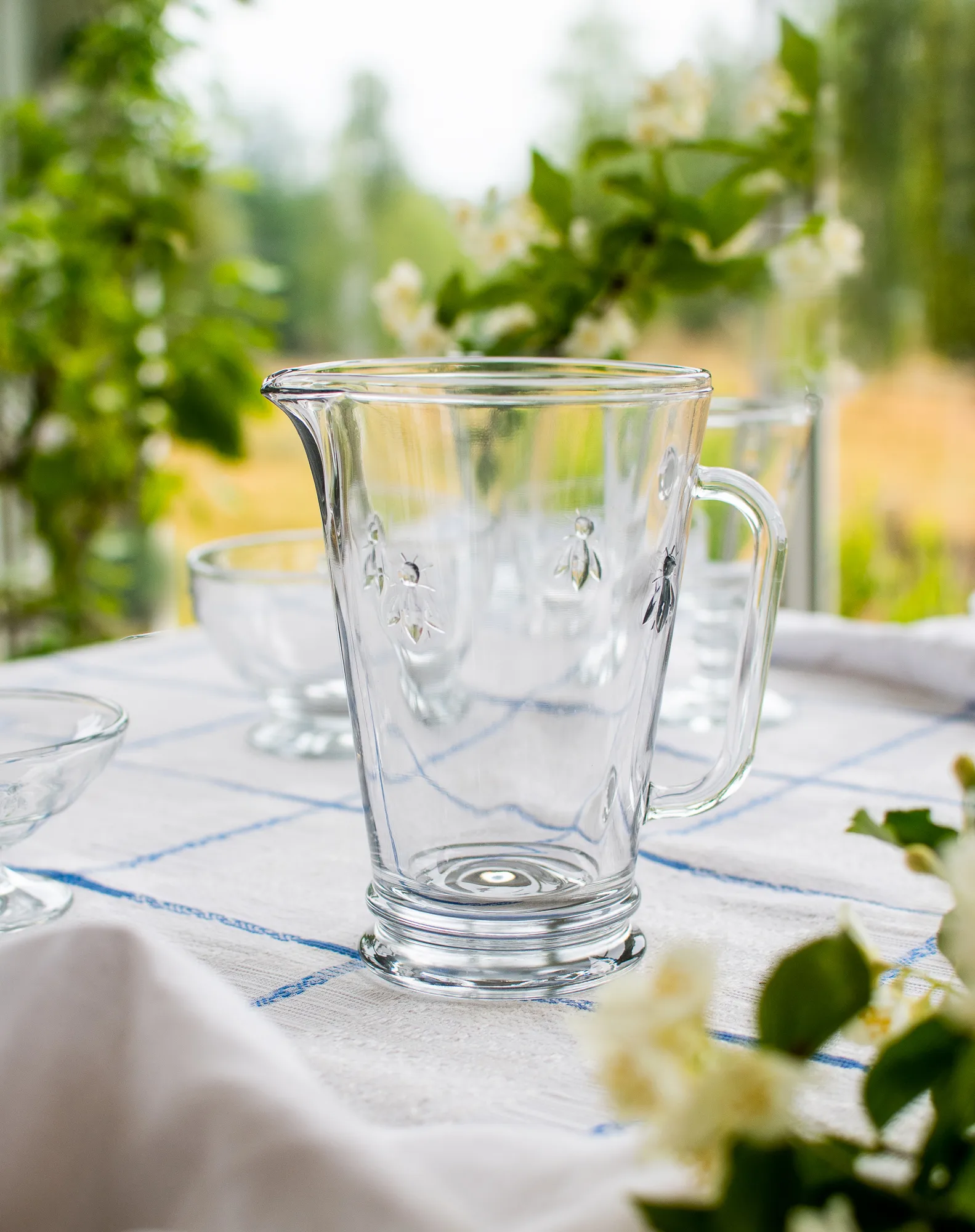 Abeille pitcher 1 L, Clear La Rochère
