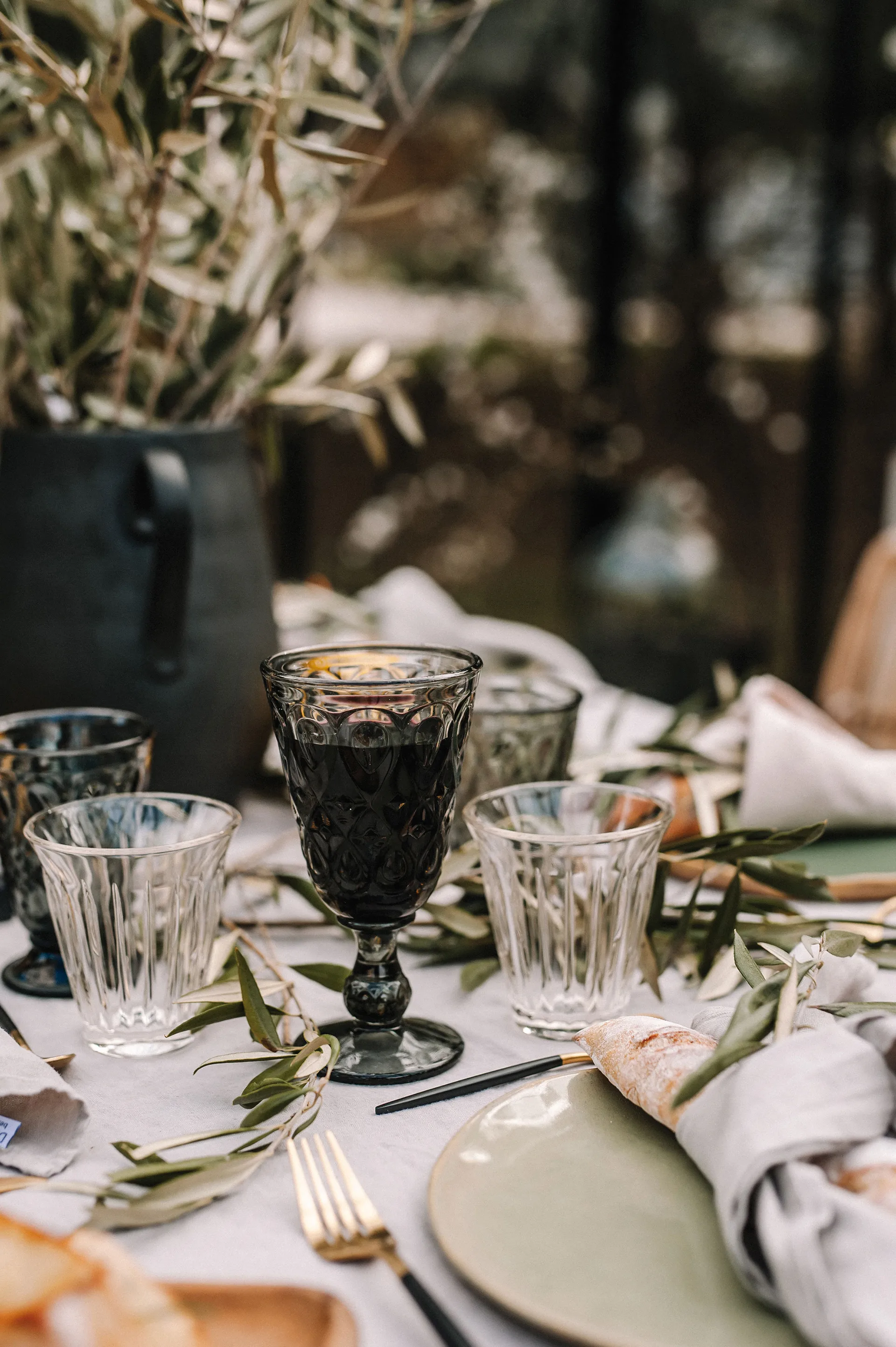 Lyonnais 红酒杯 23 cl 六件套装, Antracite La Rochère