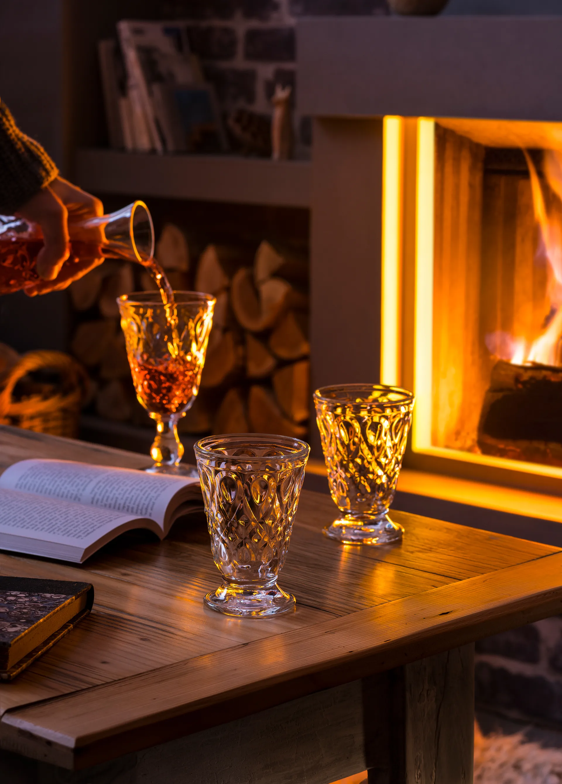 Lyonnais 红酒杯 23 cl 六件套装, Clear La Rochère