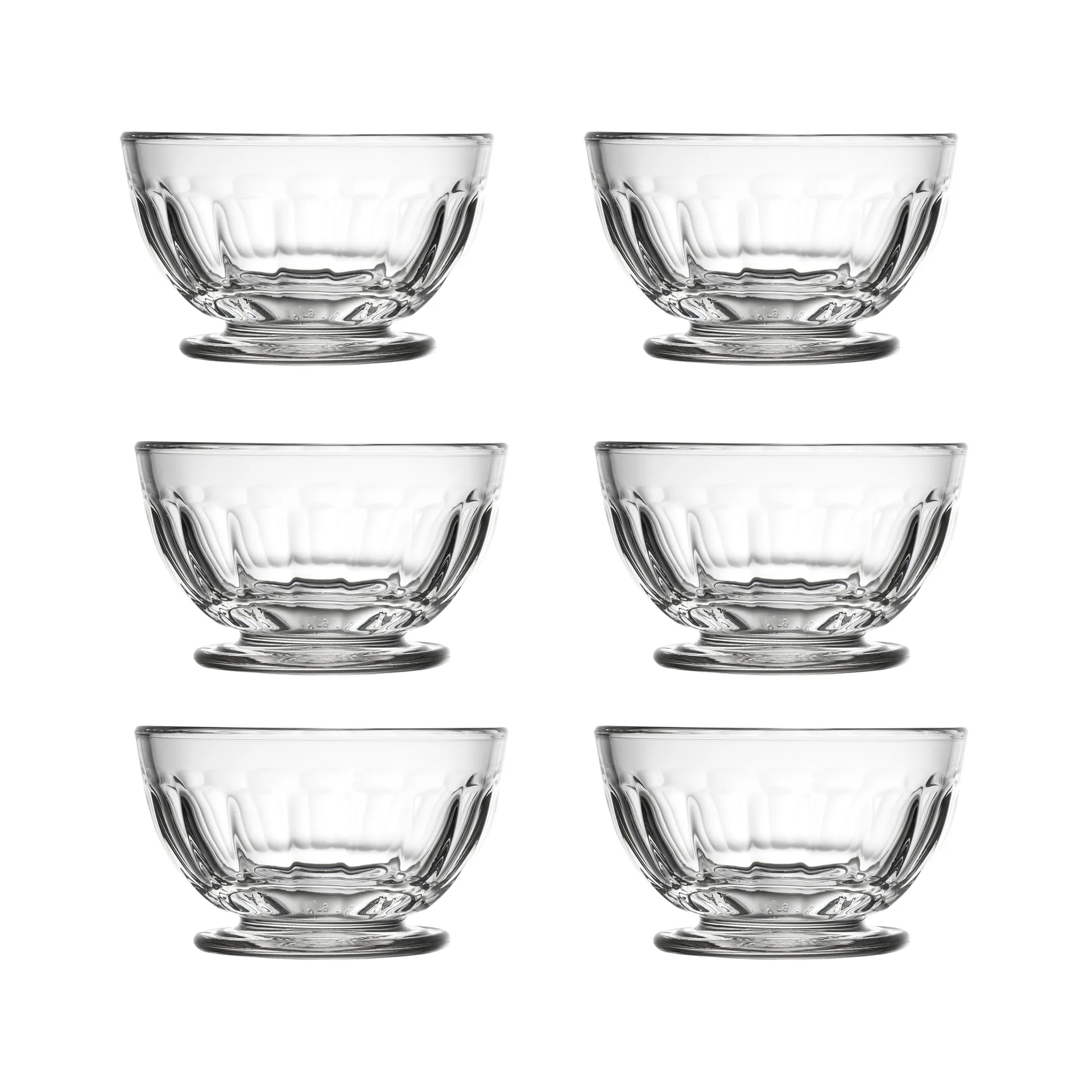 Perigord 甜品碗小号150ml 6只装, 透明 La Rochère