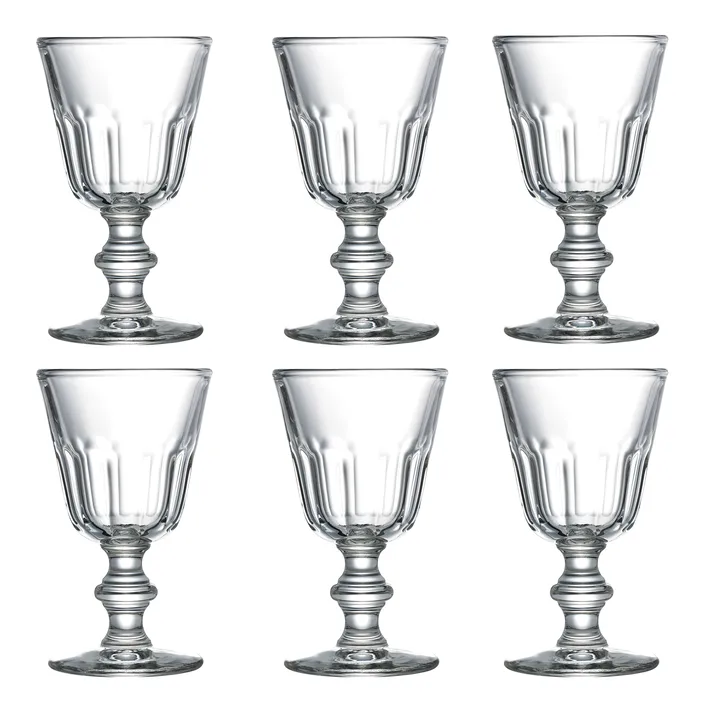 Perigord 小型高脚杯220ml 6只装 - 透明 - La Rochère