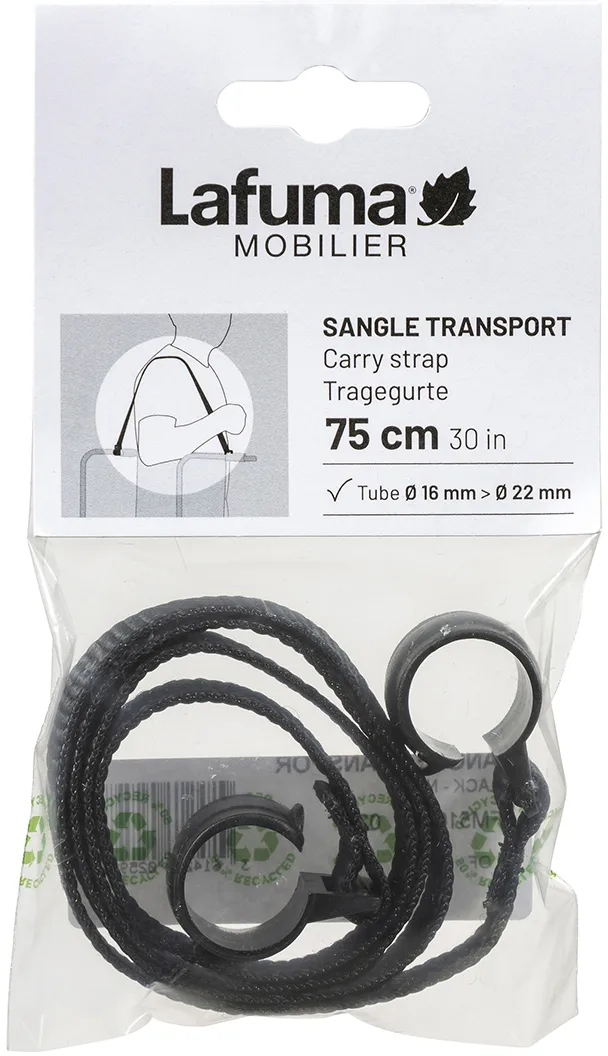 Lafuma carrying strap for 椅子 椅子, 黑色-noir Lafuma
