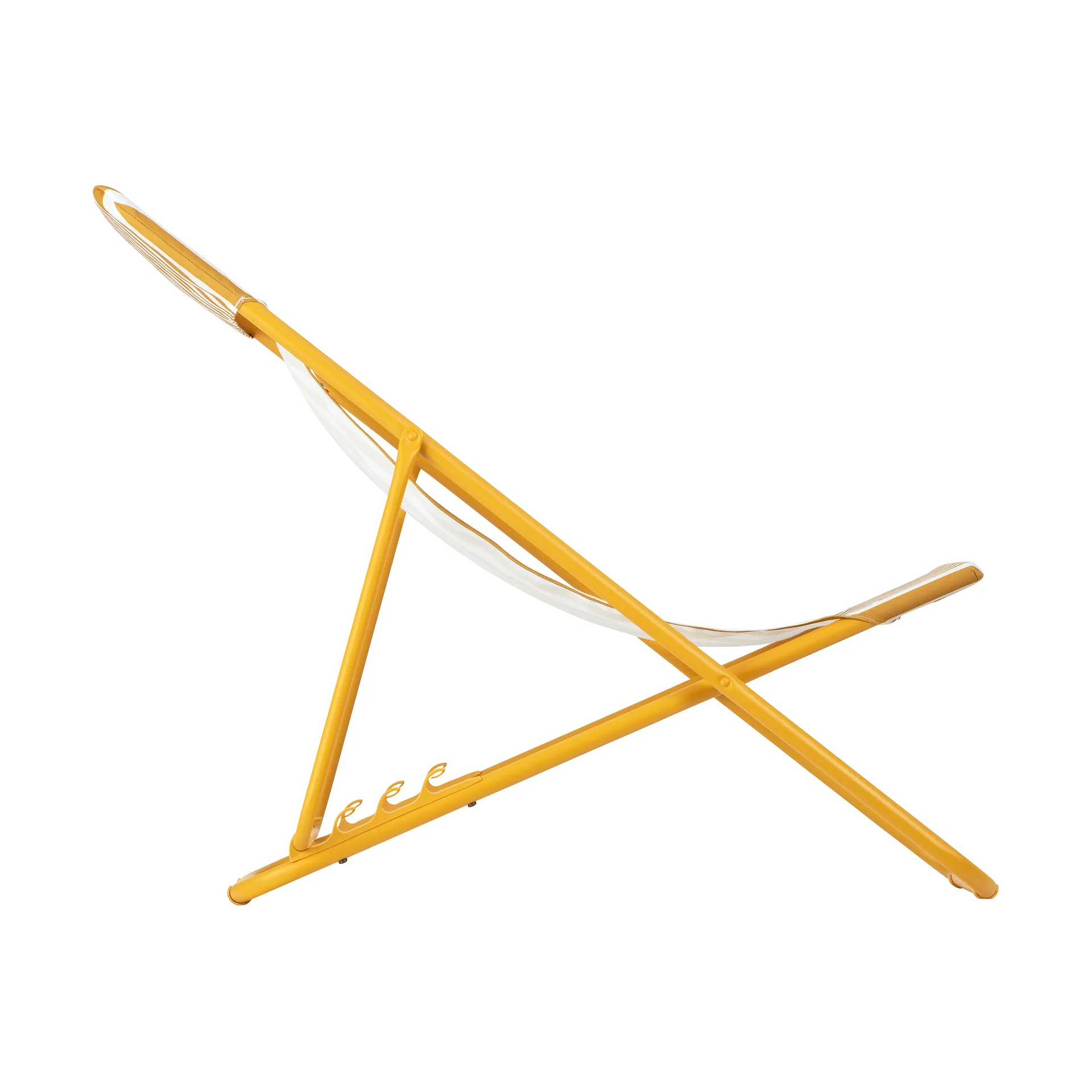 Maxi Transat sun lounger, Honey Stripes Lafuma