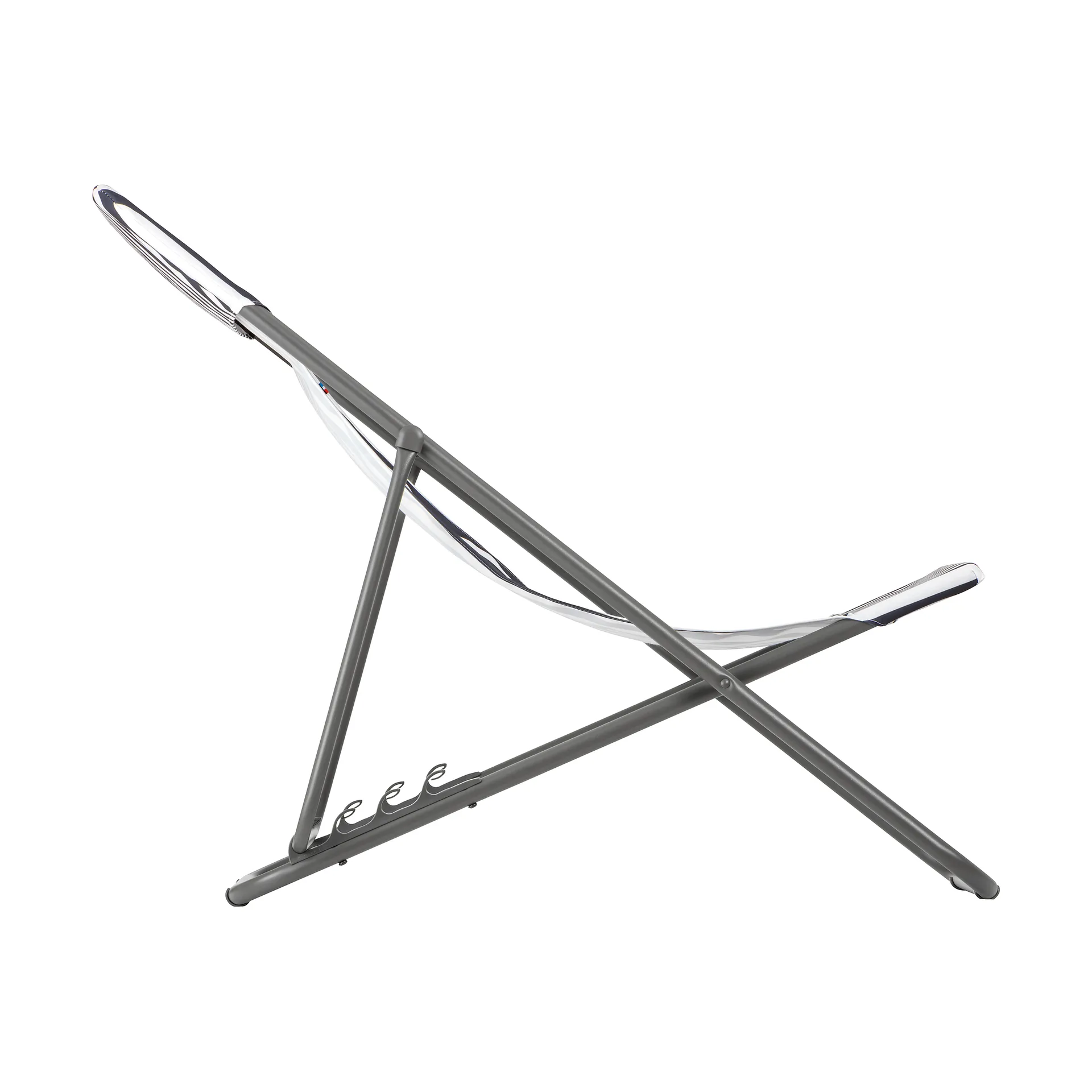 Maxi Transat sun lounger, Rayures Terre Lafuma