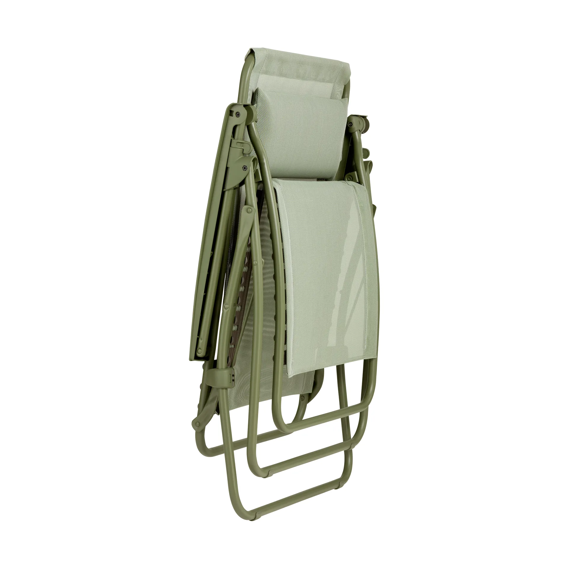 R Clip Batyline deck 椅子, Moss Lafuma