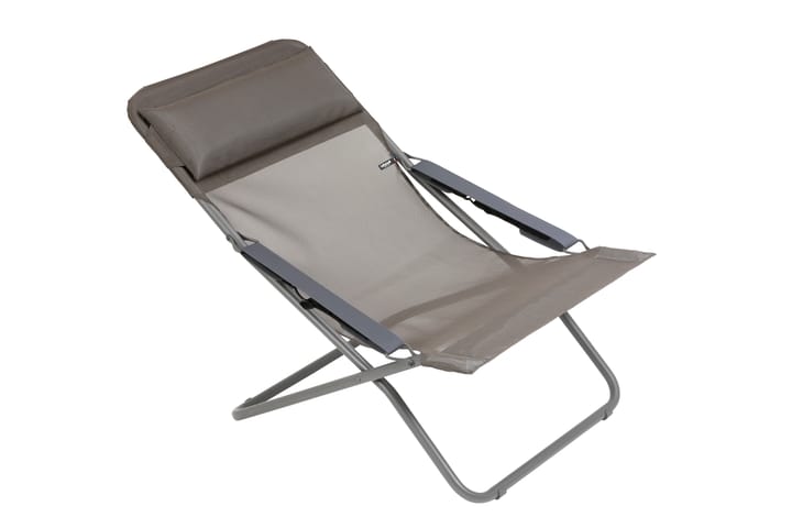 Transabed Batyline sun lounger, Graphite Lafuma