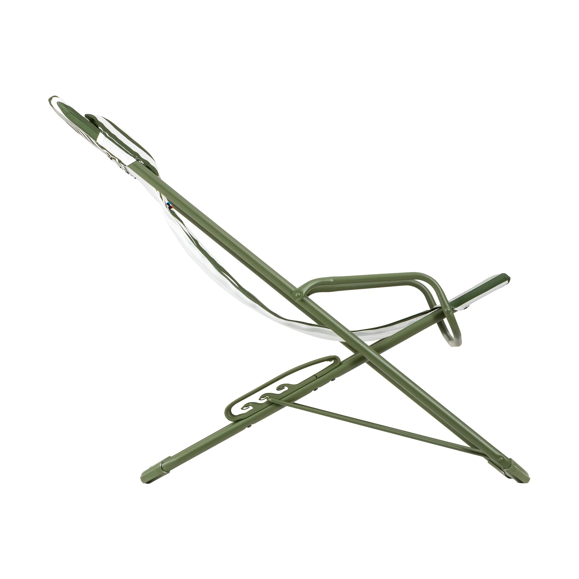 Transaswing Multi deck 椅子, Rayures Moss Lafuma