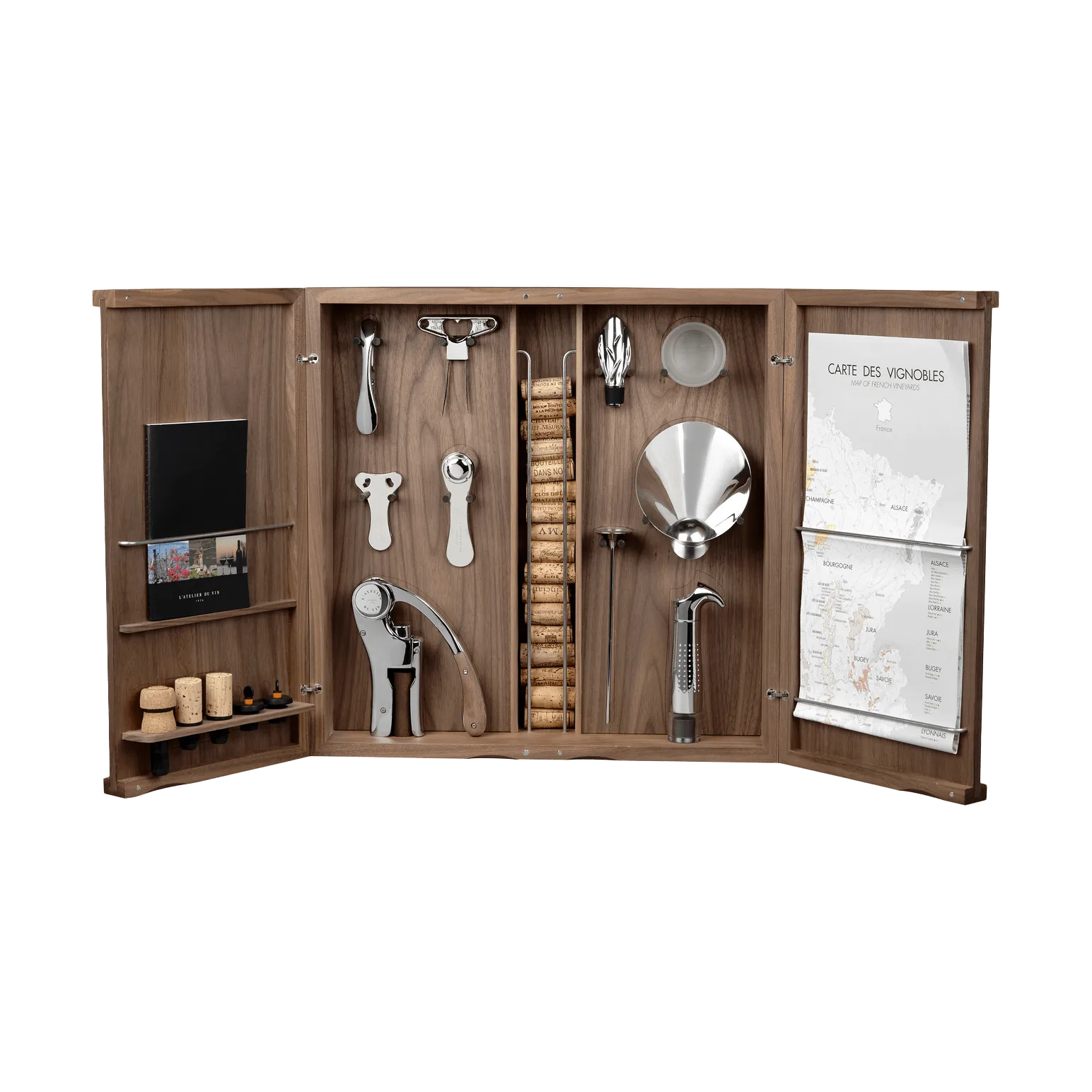 Cabinet d'Oeno-Curiosités红酒收纳柜, 13件装 L'Atelier du Vin