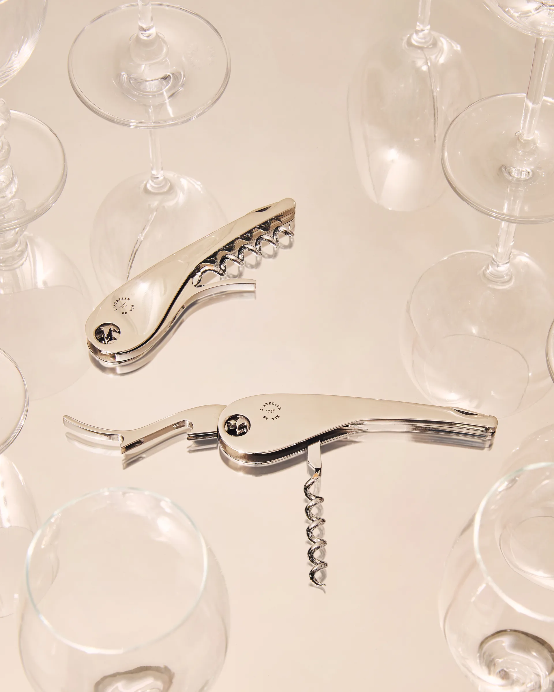 L’Atelier du Vin Soft Machine 银色开瓶器, 银色 L'Atelier du Vin