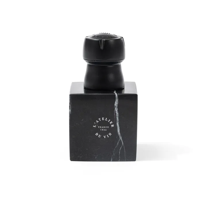 香槟专用软木塞塞 - 黑色大理石纹 - L'Atelier du Vin