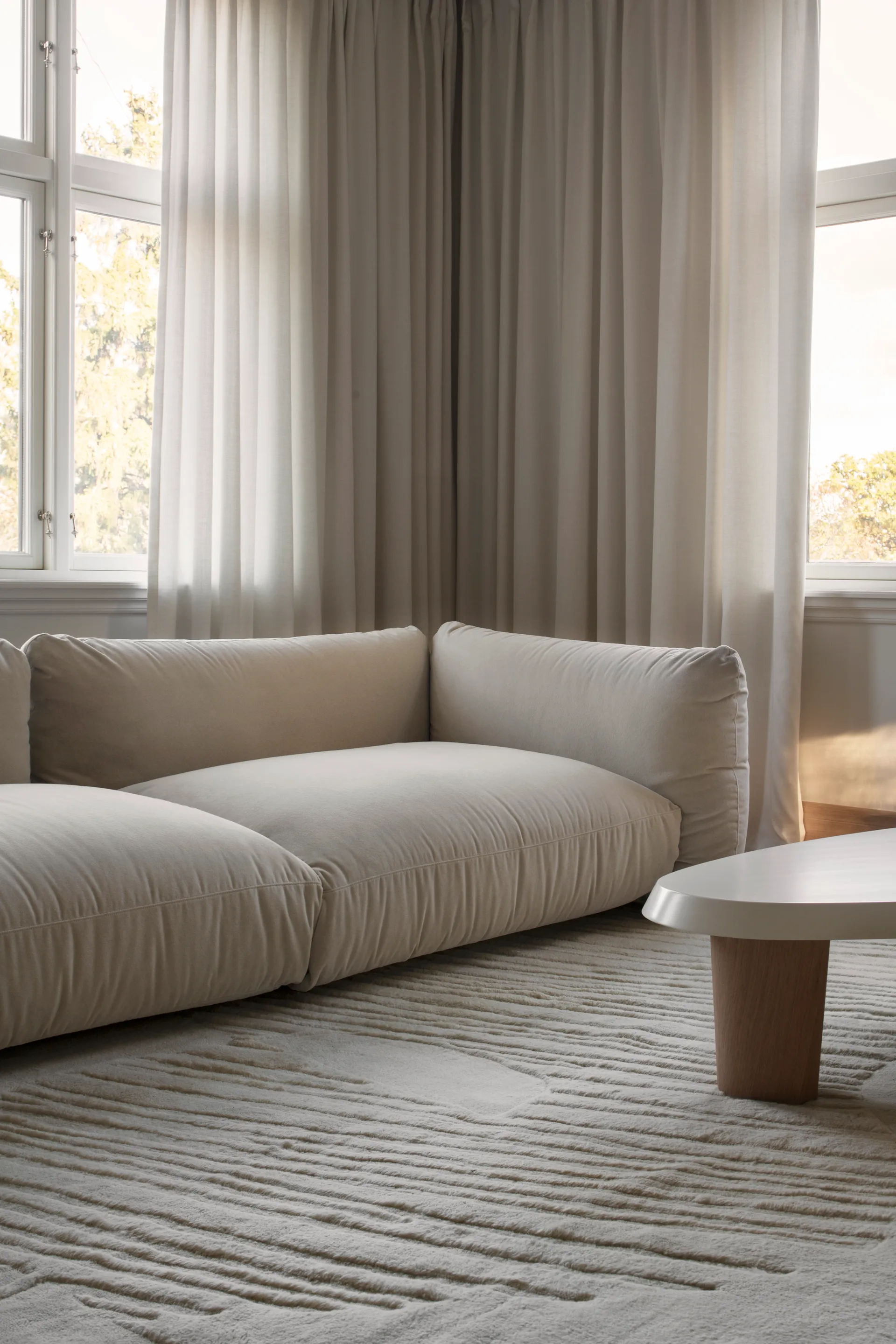 Artisan Guild 羊毛 地毯, Bone 白色 180x270 cm Layered