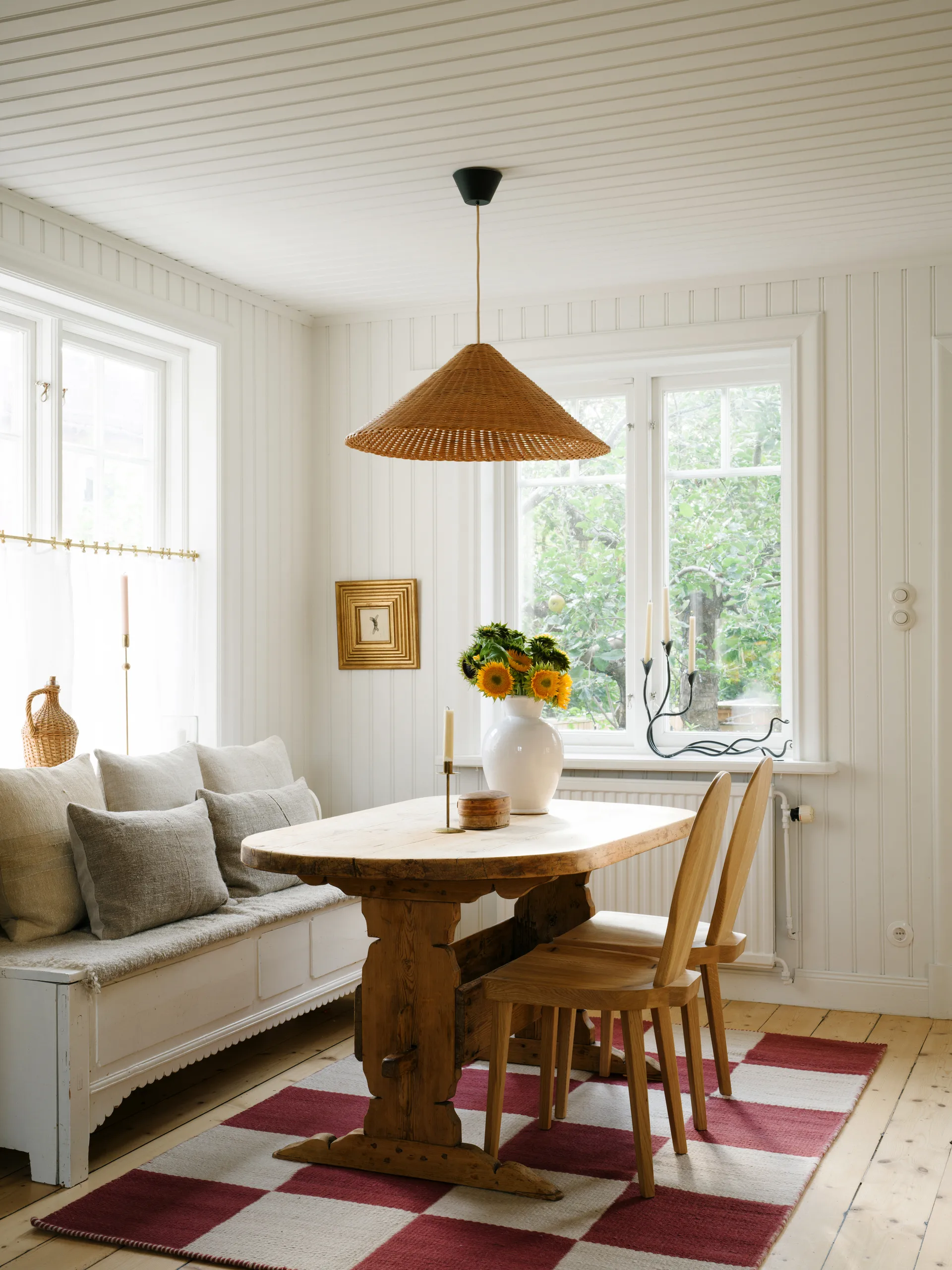 Chess 羊毛地毯, Burgundy, 180x270 cm Layered